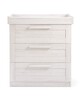 Atlas 2 Piece Cotbed with Dresser Changer Set - White image number 3